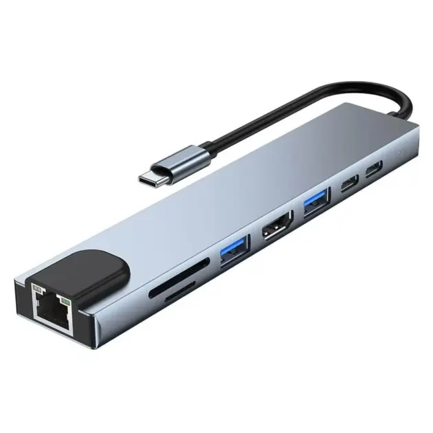 USB 8 in 1 Hub